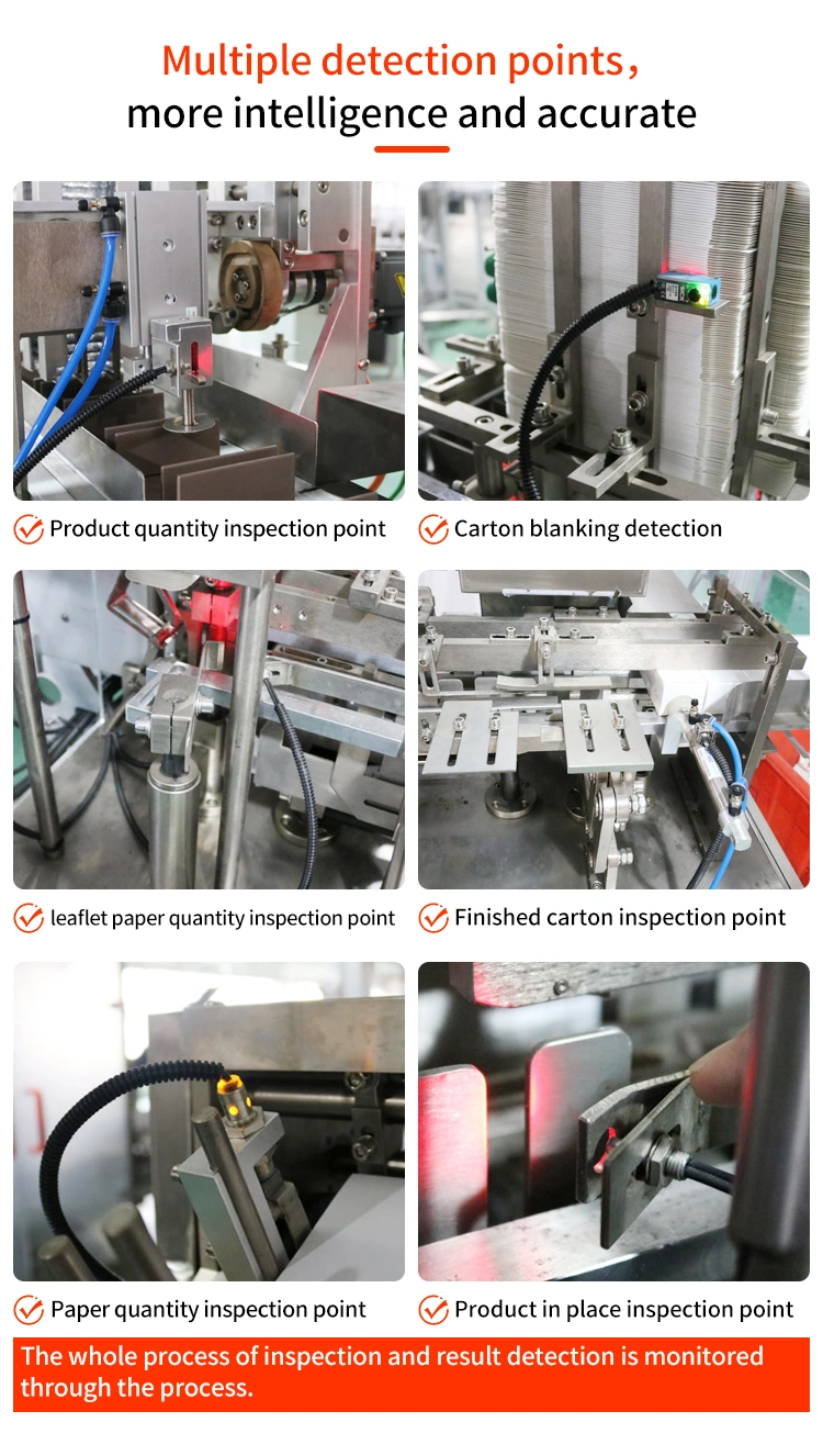 Automatic High Speed Medical Pills Cartoning Cartoner Machine for Pharma